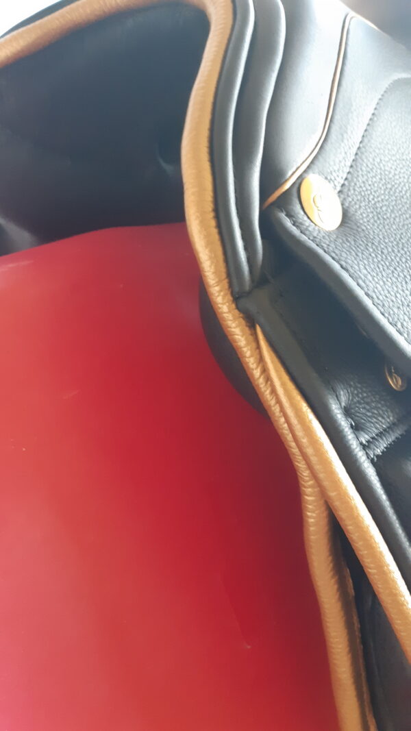 ZALDI DRESSAGE SADDLE SANJORGE PLAIN - Image 15