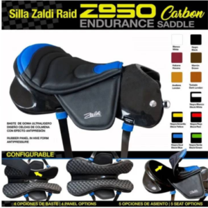 ZALDI ENDURANCE SADDLE Z950 CARBON