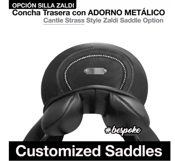 CANTLE STRASS * HIND CANTLE * STYLE ZALDI * SADDLE OPTION