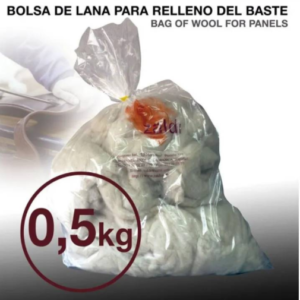 BOLSA RELLENO DE LANA PARA BASTE ZALDI 0.5KG
