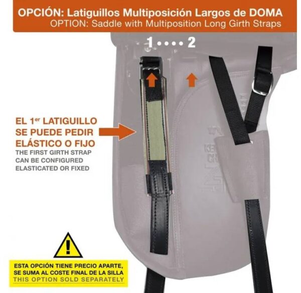 SILLA CON LATIGUILLOS MULTIPOSICIÓN LARGOS DOMA