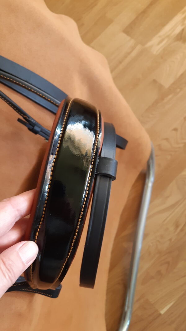 ZALDI TRENSE mit weiß glänzenden Kristallen CABEZADAS EXTRA JOYA SENCILLA - Imagen 8