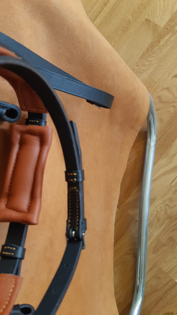 ZALDI TRENSE mit weiß glänzenden Kristallen CABEZADAS EXTRA JOYA SENCILLA - Imagen 7
