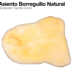 ZALDI ASIENTO BORREGUILLO NATURAL PARA SILLA INGLESA
