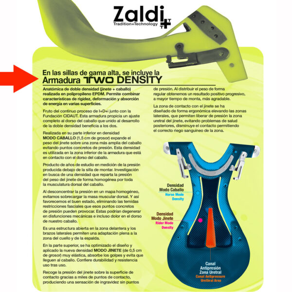 ZALDI DRESSUR SATTEL KIRA KLASS – Bild 7