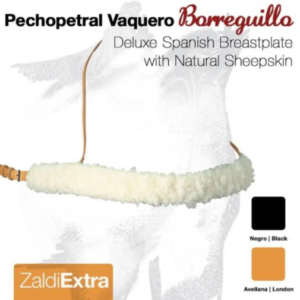 DELUXE PECHOPETRAL VAQUERO BORREGUILLO LAMMFELL ZALDI EXTRA