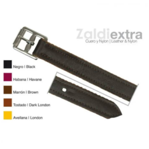 ZALDI EXTRA LEDER & NYLON ACTIONES STEIGBÜGELRIEMEN