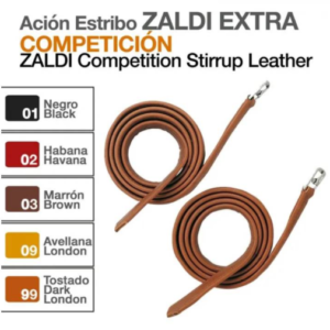 ZALDI EXTRA COMPETICION LEDER  ACIONES STEIGBÜGELRIEMEN