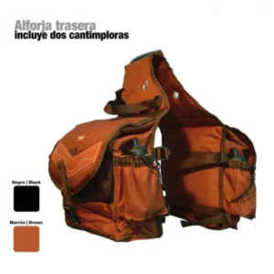 PACKTASCHEN INKL. 2 WASSERFLASCHEN SATTELTASCHEN AC00111