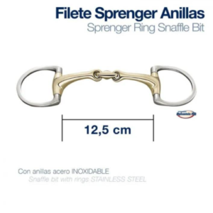DREIFACH GEBROCHENES GEBISS SPRENGER ANILLAS HS-40414