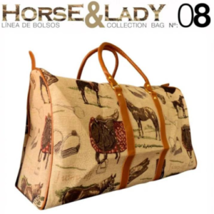 REISETASCHE BAG TASCHEN KOLLEKTION HORSE & LADY N°08