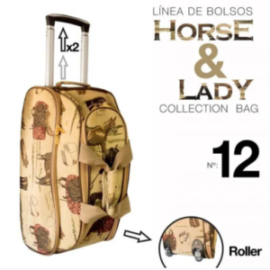 TROLLEY TASCHEN BAG KOLLEKTION HORSE & LADY N°12