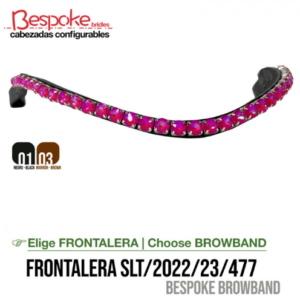 ZALDI KONFIGURIERBARES STRINBAND  KRISTALLE FRONTALERA CABEZADA