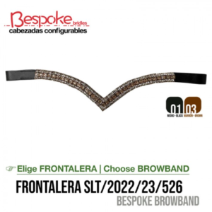 ZALDI KONFIGURIERBARES STIRNBAND KRISTALLE STRASS FRONTALERA CABEZADA