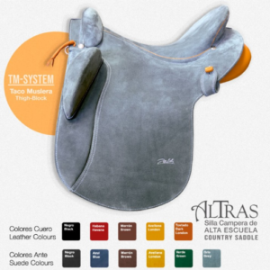 ZALDI WORKING EQUITATION SATTEL CAMPERA ALTRAS MIT TM®-SYSTEM