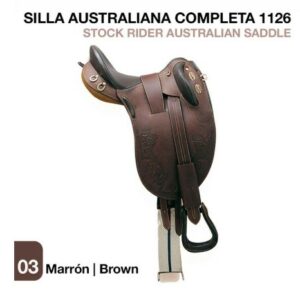 AUSTRALISCHER Sattel KOMPLETT 1126