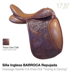 Englischer Sattel Barroca Repujada