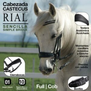 Trense Castecus Rial (einfach)